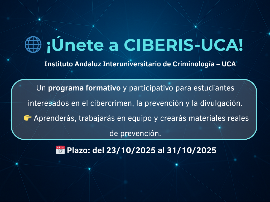 IMG Abierta la convocatoria del Programa CIBERIS-UCA