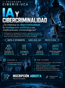 Abierta la convocatoria para la II edición del Programa CIBERIS-UCA